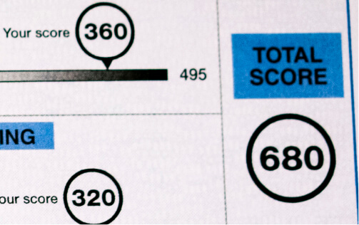 コーチング英会話「トライズ」TOEIC受講生195点アップ