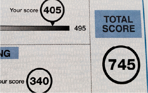 コーチング英会話「トライズ」TOEIC受講生265点アップ