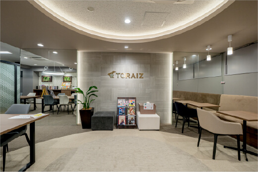 コーチング英会話「トライズ」銀座センター入り口