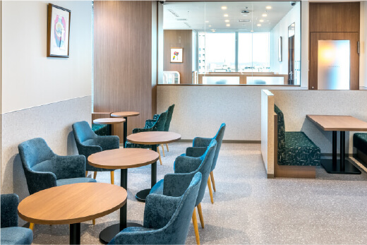 コーチング英会話「トライズ」名古屋名駅センター自習スペース