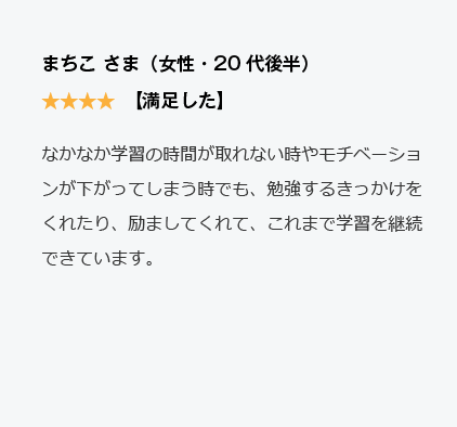 コーチング英会話「トライズ」Google口コミまちこ様